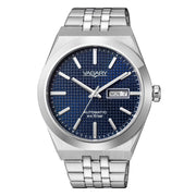 Vagary G.Matic 101 IX3-513-73 con cassa in acciaio da 40 mm e quadrante blu analogico.